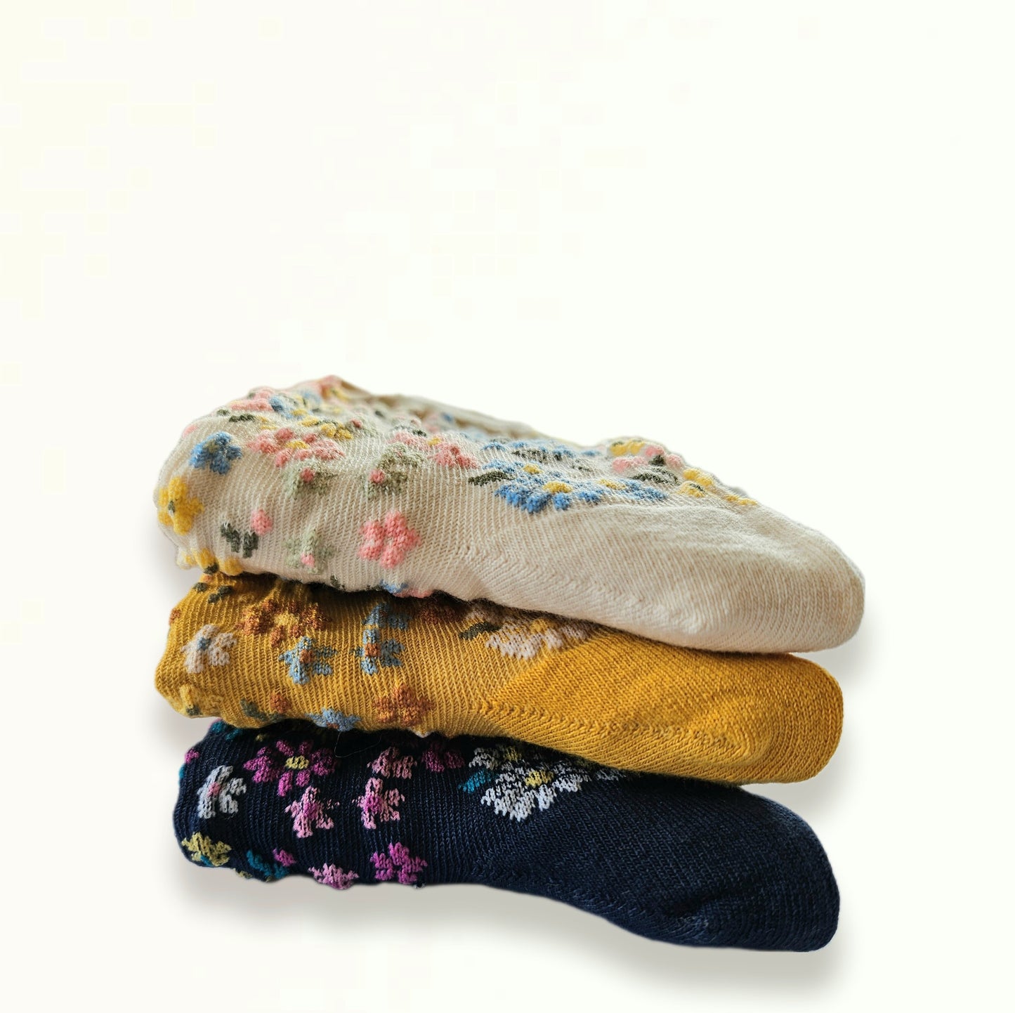 Blooming Garden Women's Cotton Socks [3 Colours available]