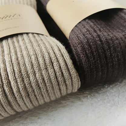 Alpaca Wool 100% Leg Warmers [3 Colours available]