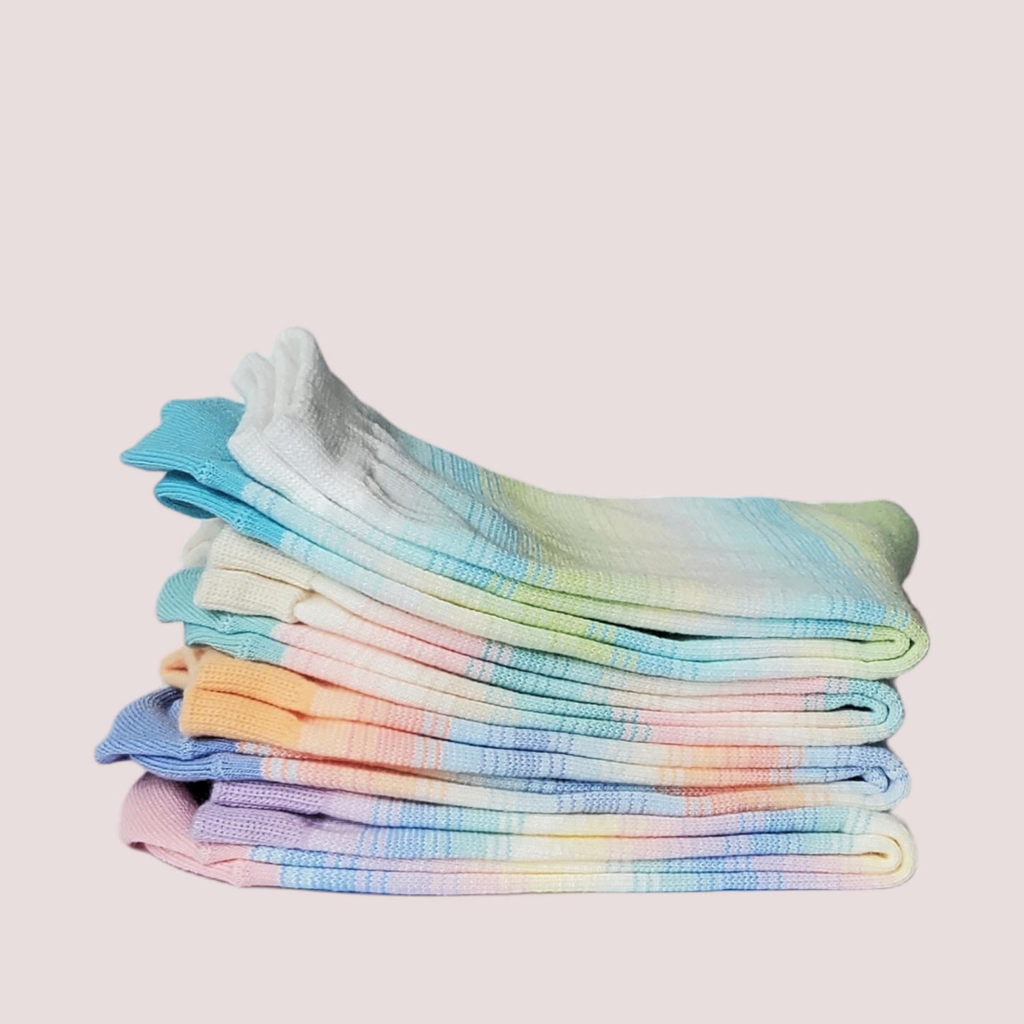 Lovely Colour Gradation Women's Cotton Socks [4 Colours available]