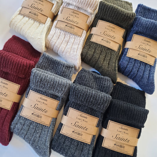 Cozy Warm Lamb's Wool Women's Socks [8 Colours available]