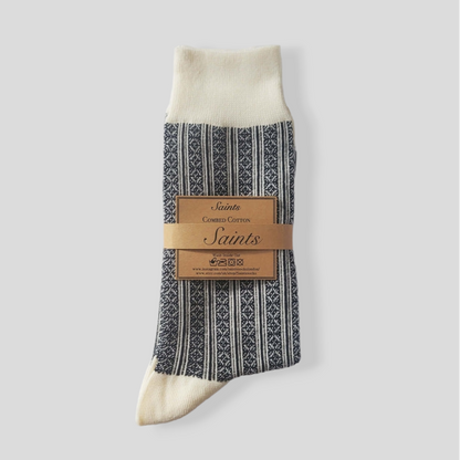 Unique Pattern Jacquard Men's Socks