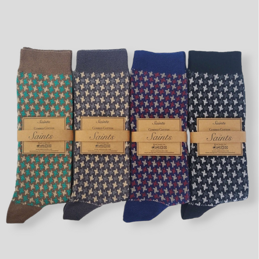 Jacquard Men's Socks [4 colours available]