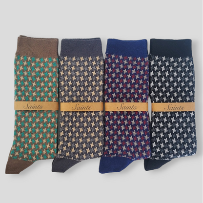 Jacquard Men's Socks [4 colours available]