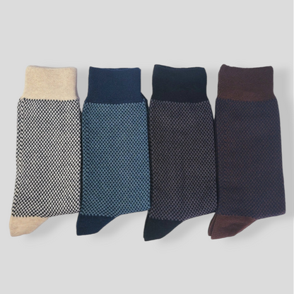 Jacquard Men's Socks [4 Colours available]