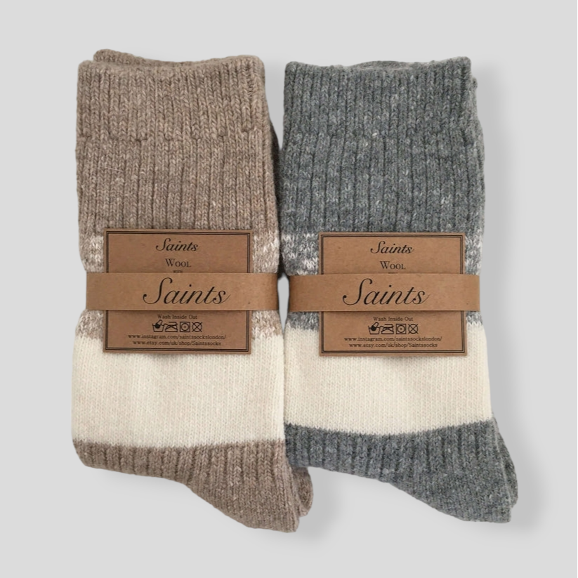 Cozy Warm Henzel Women's Wool Socks [4 Colours available]