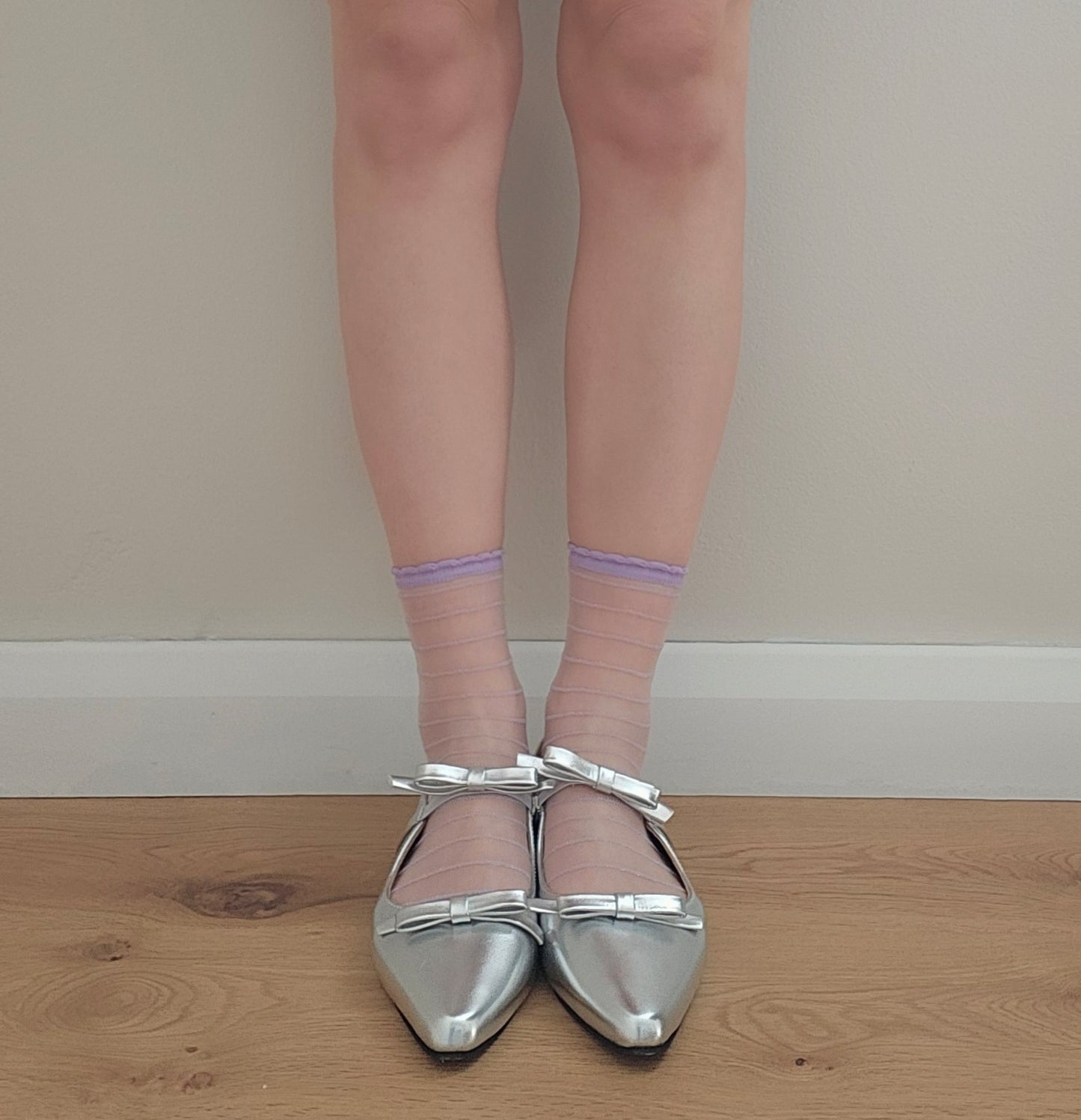 Shimmer Stripe Women Socks [2 Colours available]