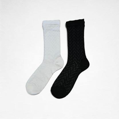 Mesh Knit Women Socks [2 Colours available]