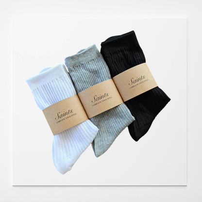 See-through Women's Socks [3 Colours available]