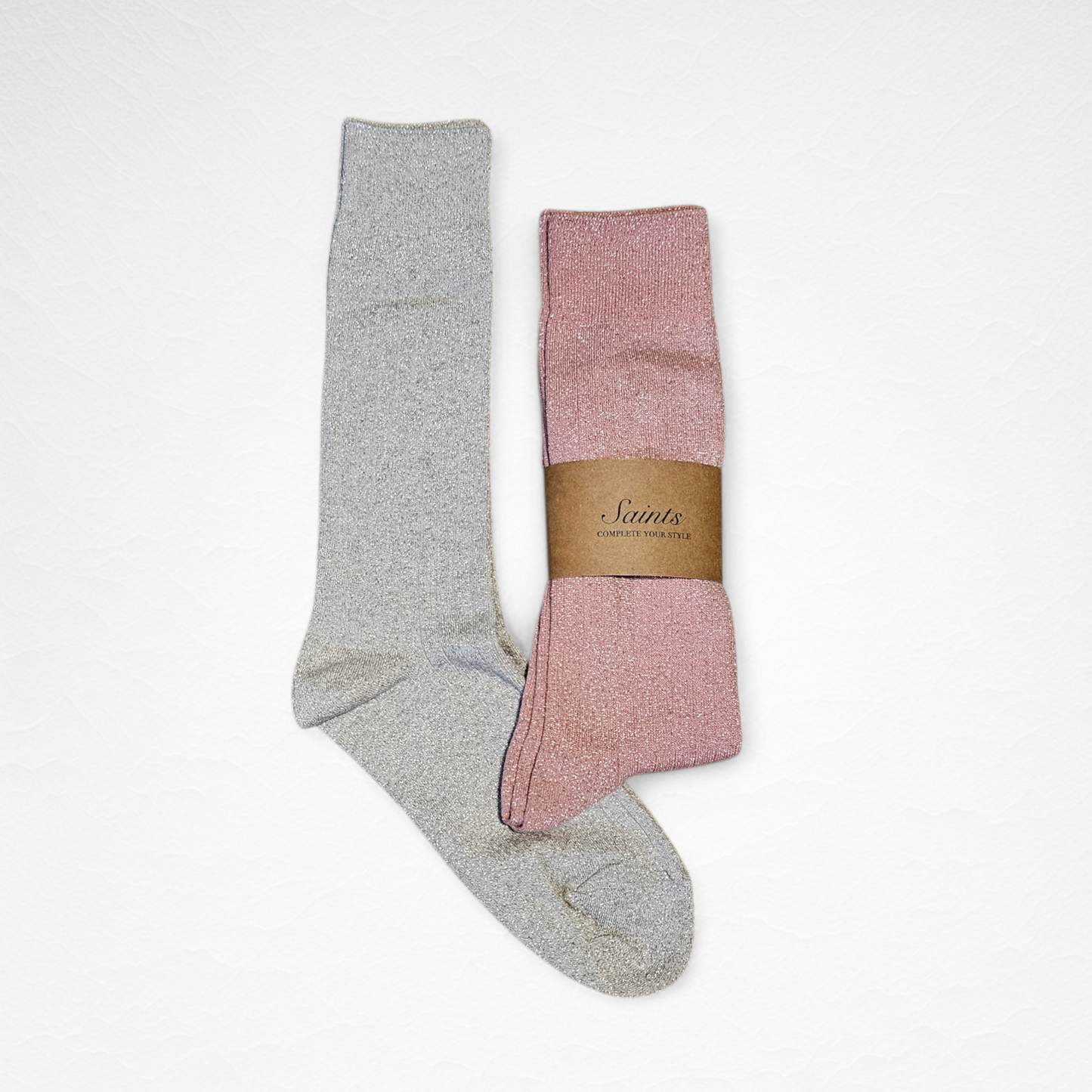 Glitter Women's Cotton Socks [8 Colours available]