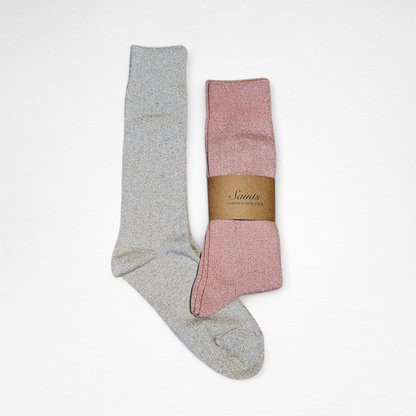 Glitter Women's Cotton Socks [8 Colours available]