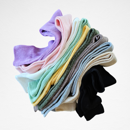 Long See-through Women's Socks [10 Colours available]