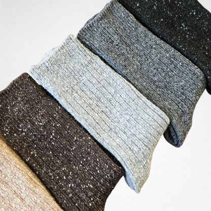 Cozy Warm Wool Men's Socks [5 Colours Available]