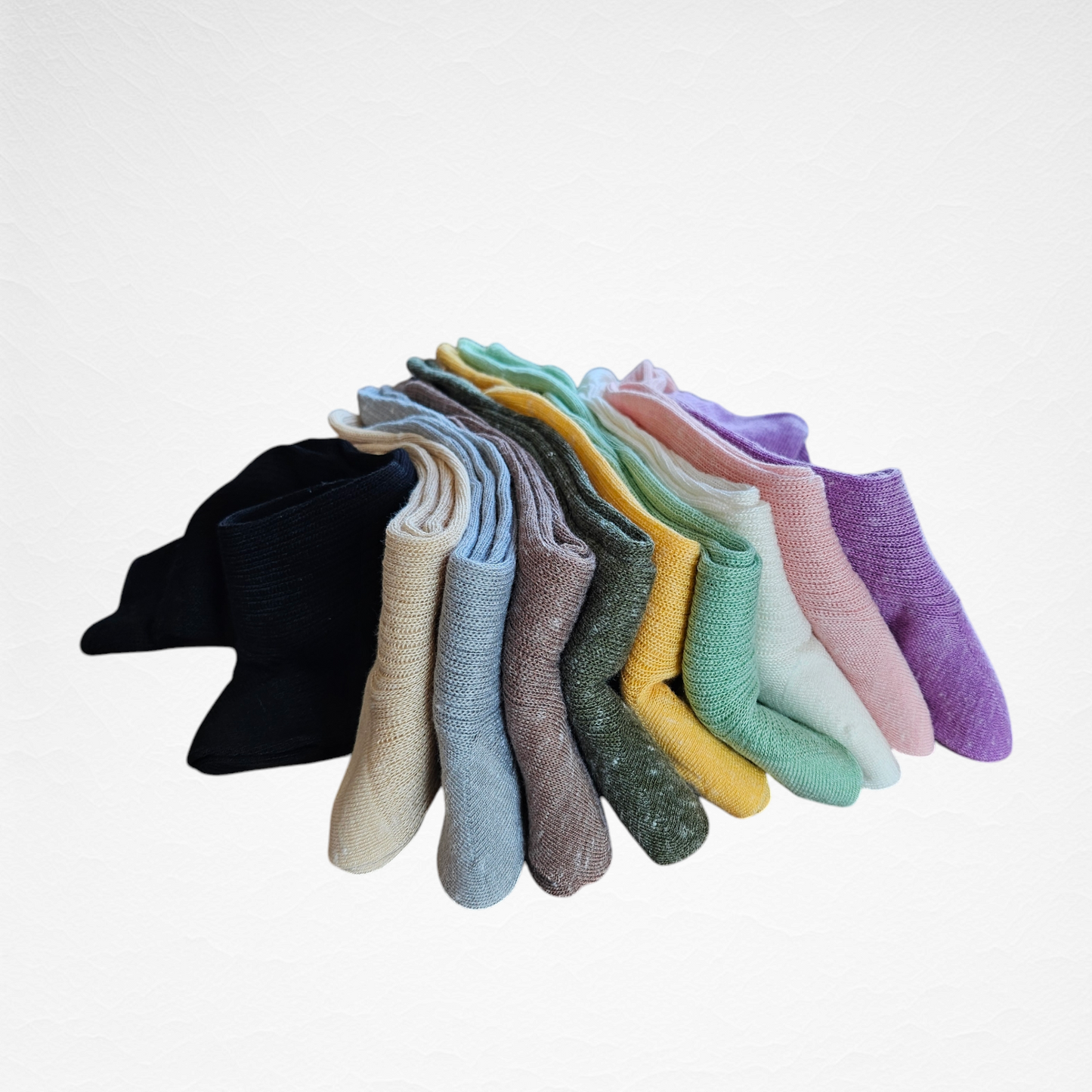 Long See-through Women's Socks [10 Colours available]