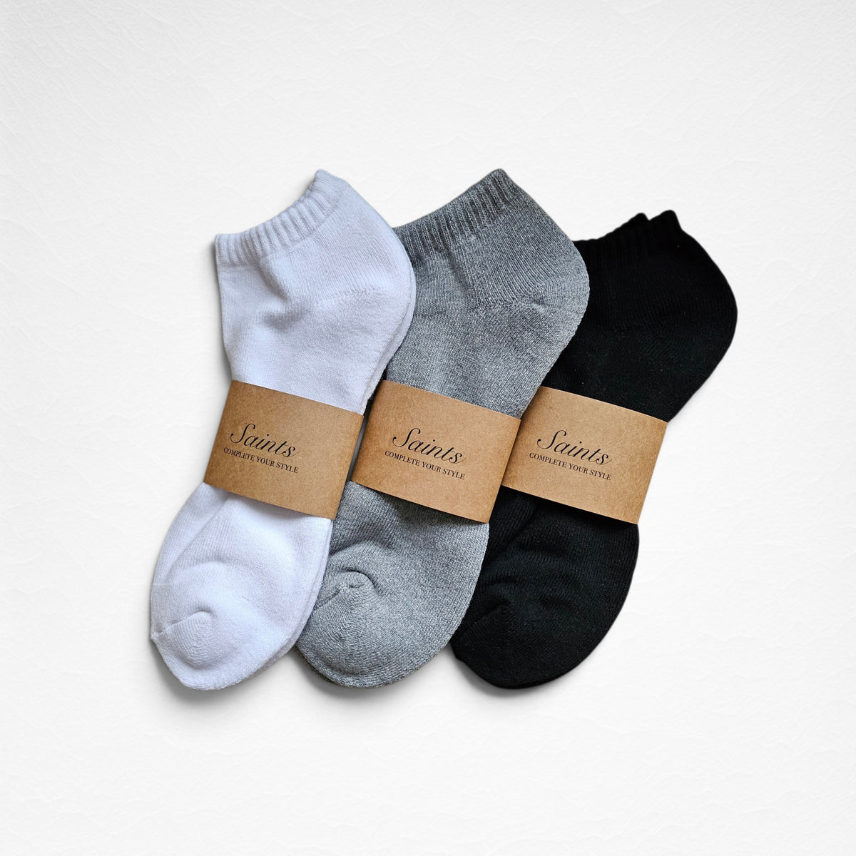 Cushioned Sport Ankle Socks [3 Colours available]