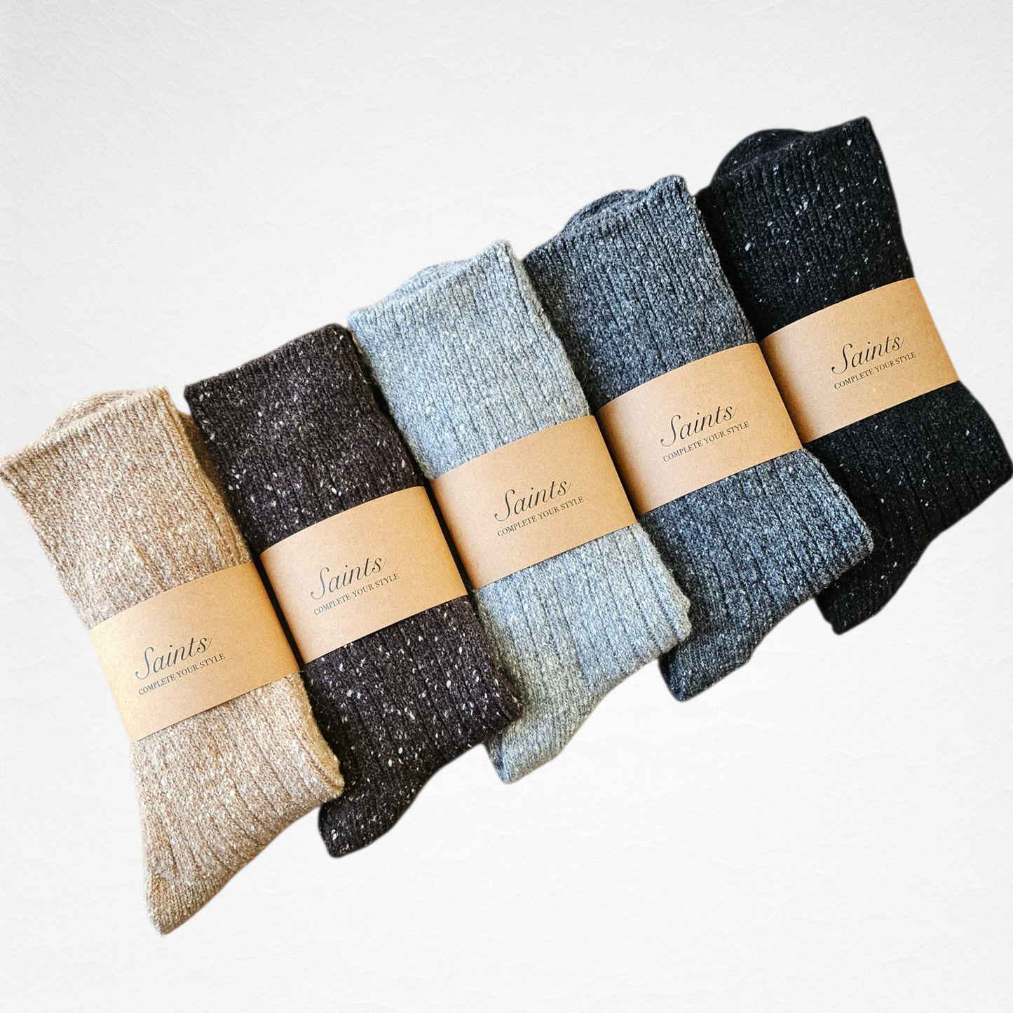 Cozy Warm Wool Men's Socks [5 Colours Available]
