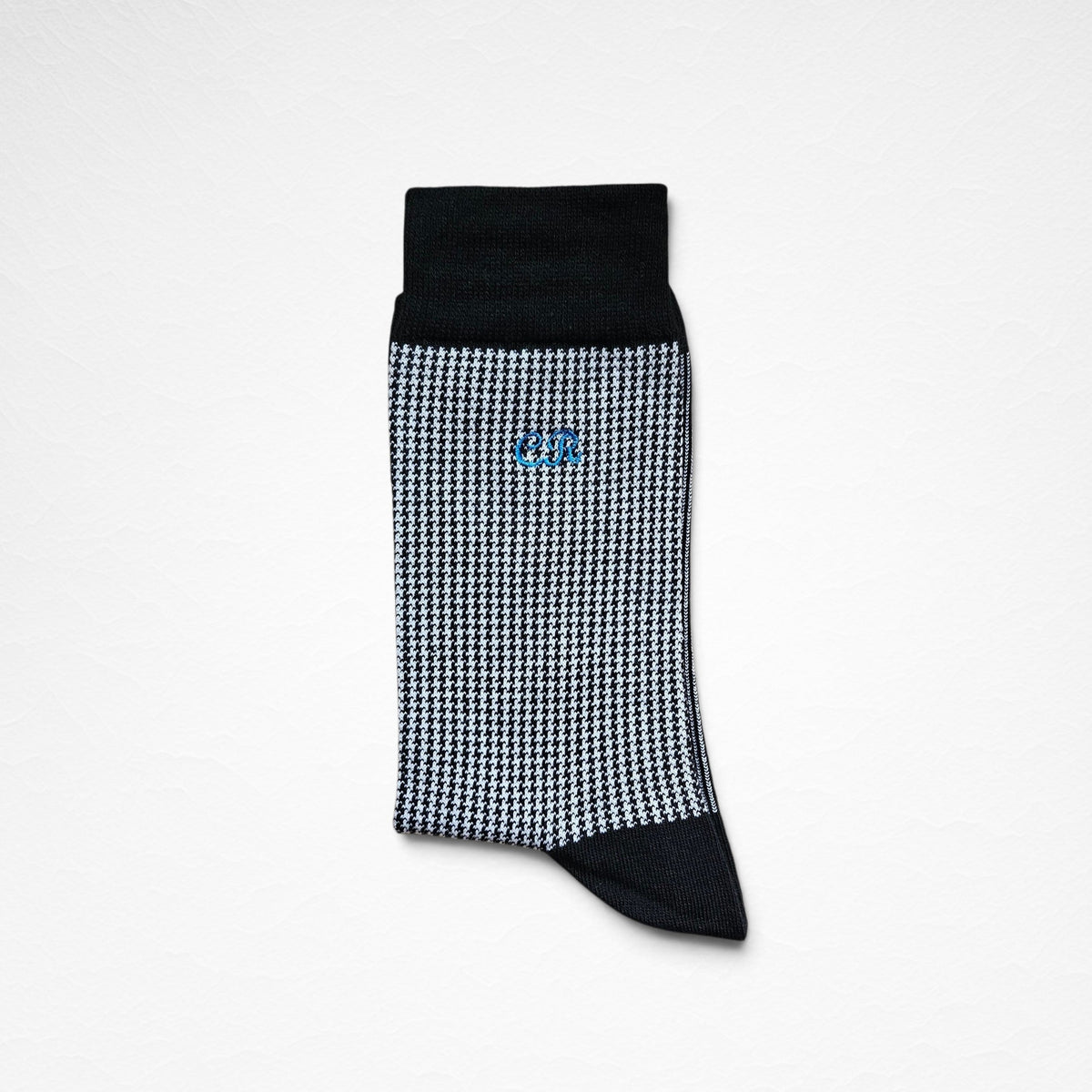 [Personalised embroidery available] Houndstooth Pattern Men's Socks [4 Colours available]