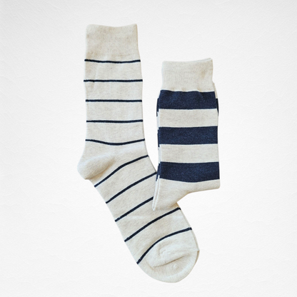 Stripe Pattern Men's Socks [4 Colours available]