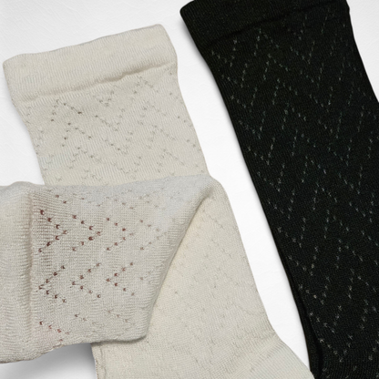 Mesh Knit Women Socks [2 Colours available]