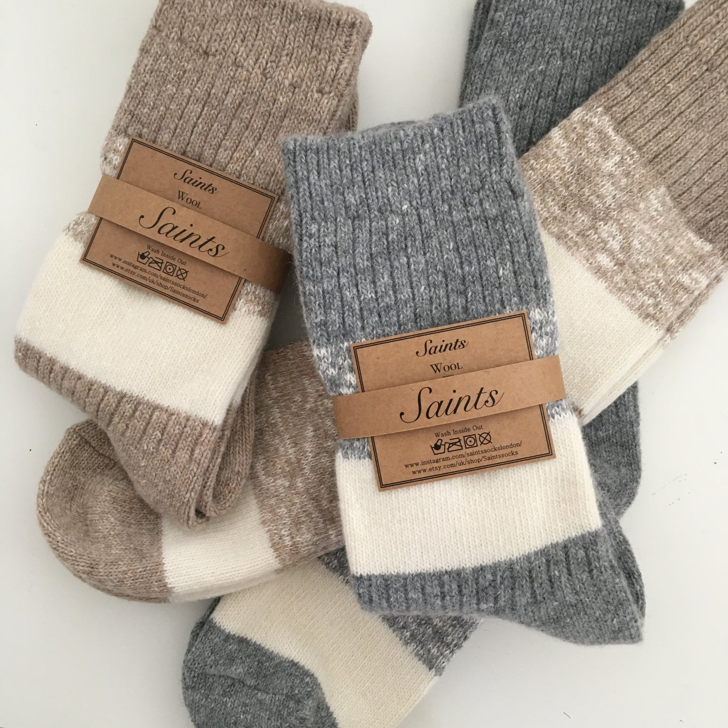 Cozy Warm Henzel Women's Wool Socks [4 Colours available]