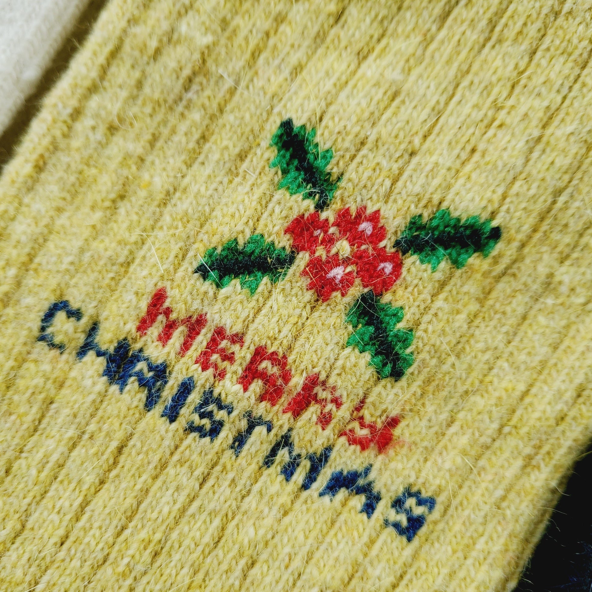 yellow sock