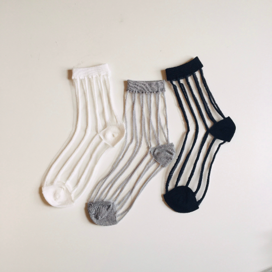 transparent sock